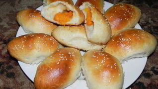 Сладкие печеные пирожки