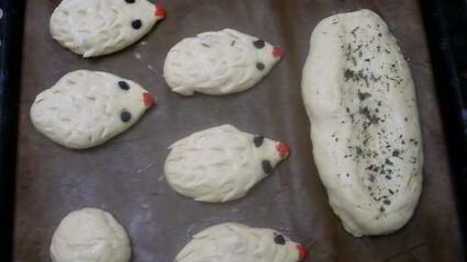 сладкие пирожки ежики