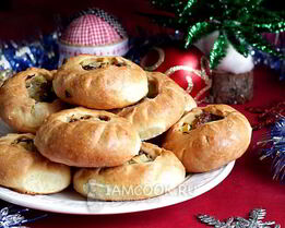 Татарские пирожки с мясом и картофелем