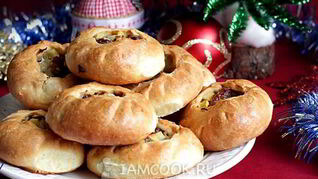 Татарские пирожки с мясом и картофелем