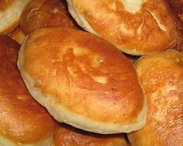 Творожные пирожки с яблоками