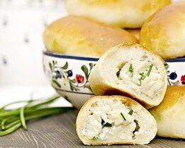 Воздушные пирожки в духовке