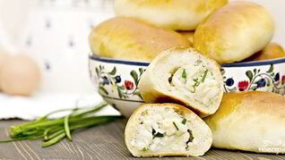 Воздушные пирожки в духовке