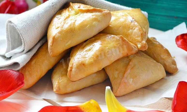 Рецепт эчпочмак из пресного теста