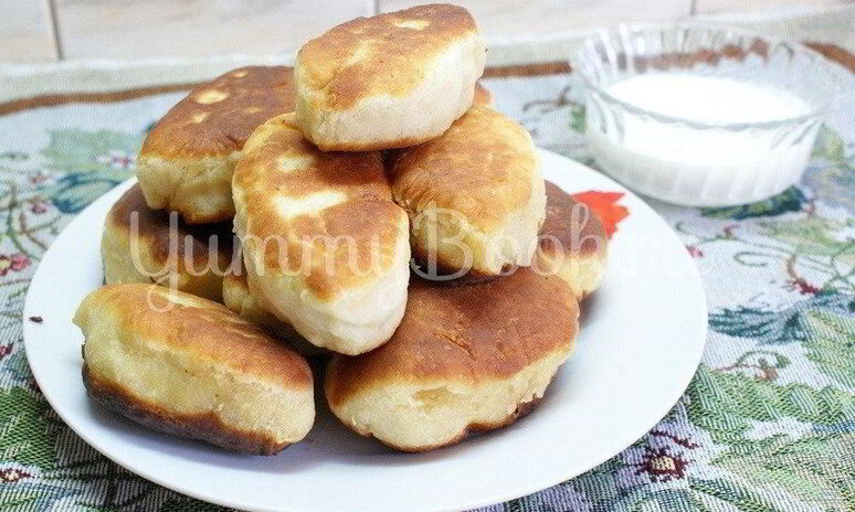 Рецепт жареные пирожки из теста на рассоле