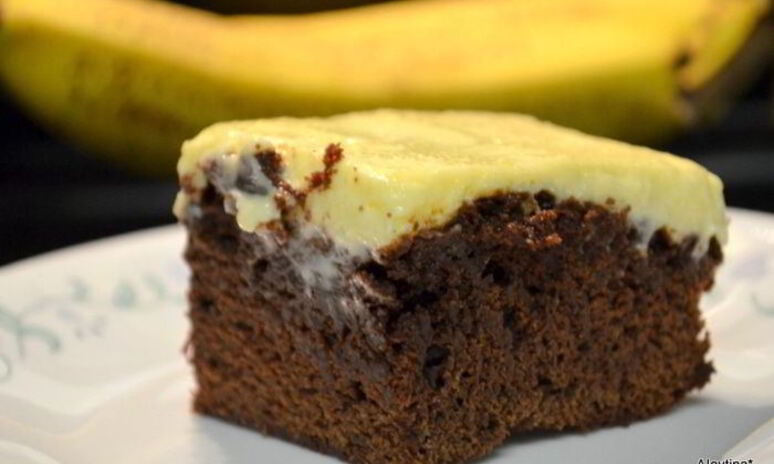 Рецепт банановый брауни