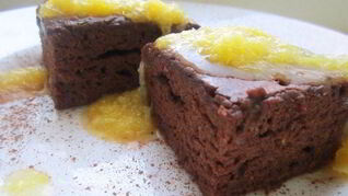 Брауни апельсиновый