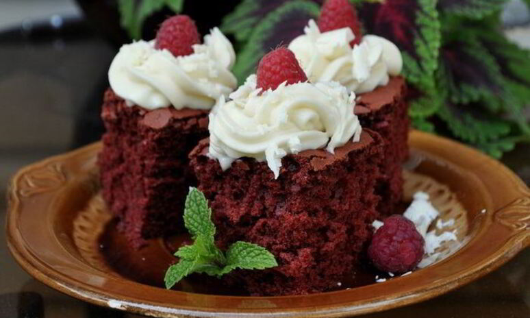 Рецепт брауни красный бархат