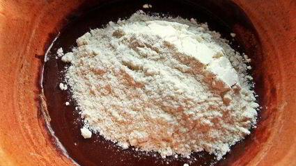 брауни с арахисовым верхом