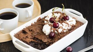 Брауни с вишней