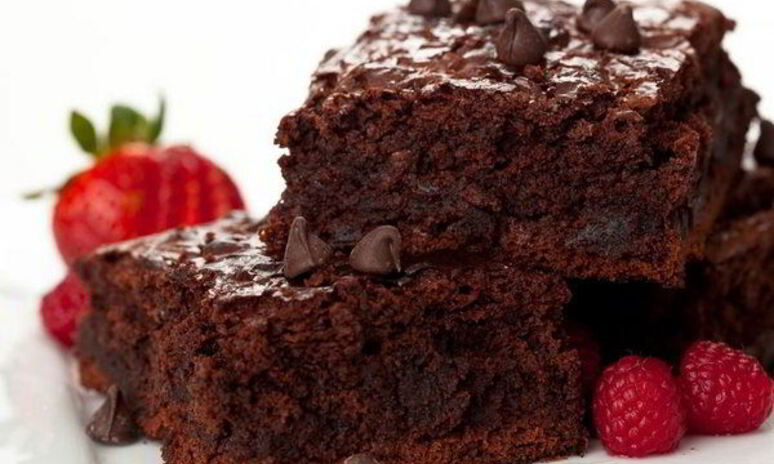 Рецепт классический брауни с горьким шоколадом