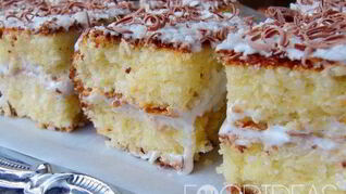 Кокосовые пирожные с шоколадом