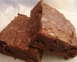 Легкие шоколадные брауни