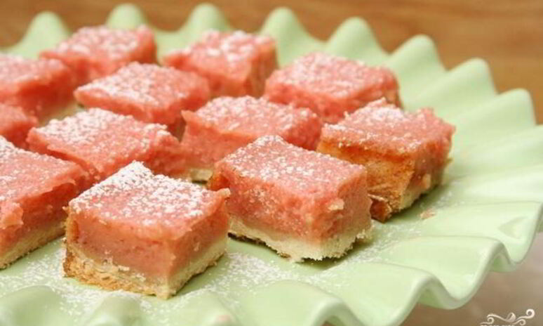 Рецепт лимонно-клубничные пирожные