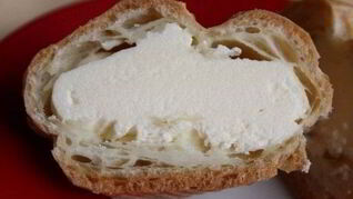 Молочный крем для заварных пирожных