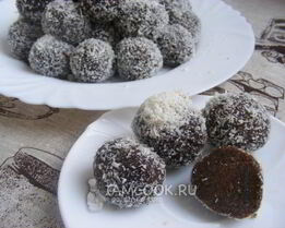 Пирожное Картошка из бисквита