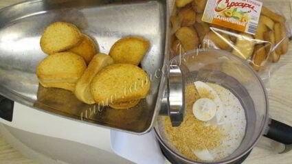 пирожное картошка из сухарей