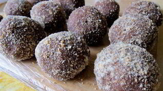 Пирожное Картошка с коньяком и грецкими орехами