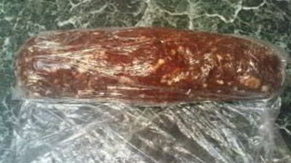 пирожное колбаска из печенья