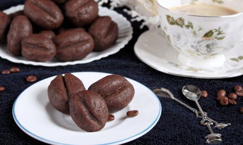 Рецепт пирожное кунжутный кофе