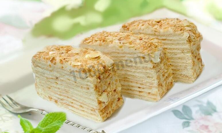 Рецепт пирожное наполеон