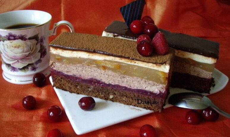 Рецепт пирожное осенняя симфония