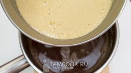 пирожное пари-брест с кофейным кремом