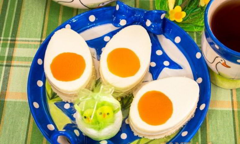 Рецепт пирожное пасхальное яйцо