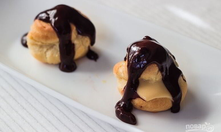 Рецепт пирожное с заварным кремом