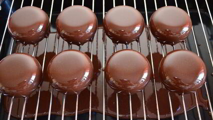 пирожное шоколад-тимьян