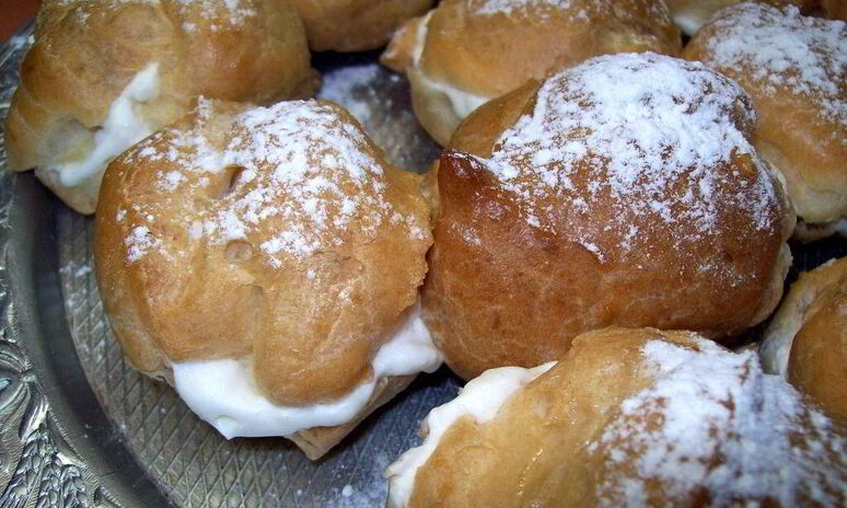 Рецепт пирожное шу