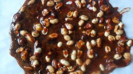 пирожное сникерс с малиной