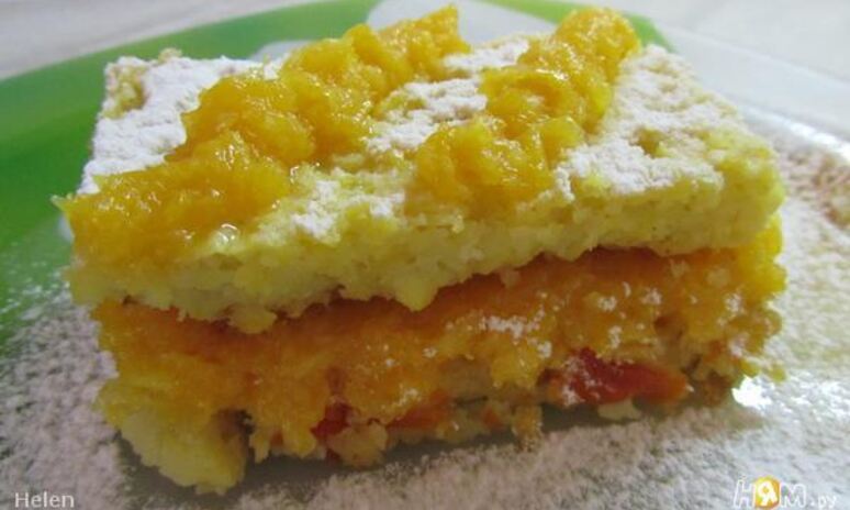 Рецепт пирожное солнечное из кукурузных хлопьев