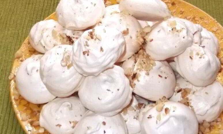 Рецепт пирожное воздушное безе