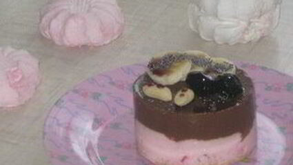 пирожные йогурт в шоколаде