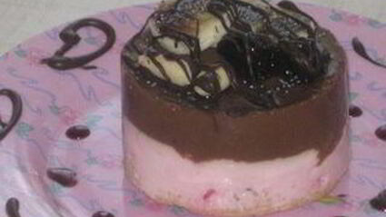 пирожные йогурт в шоколаде