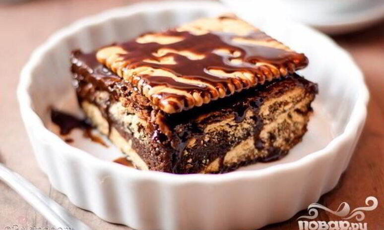 Рецепт пирожные с кофейным соусом
