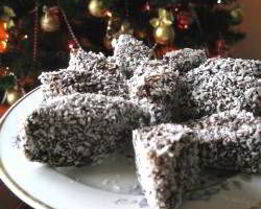 Пирожные с кокосовой стружкой