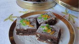 Пирожные с орехами кешью