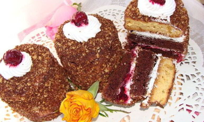 Рецепт пирожные южные ночи