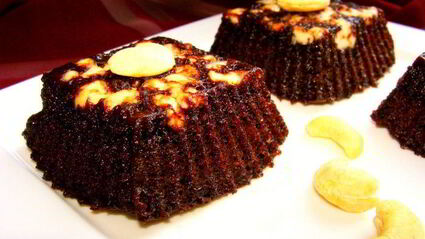 постное брауни с кешью за 10 минут