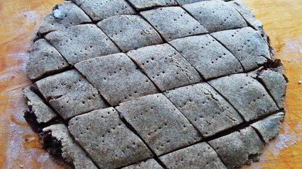 ржаное пирожное постное