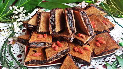 ржаное пирожное постное