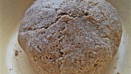 ржаное пирожное постное