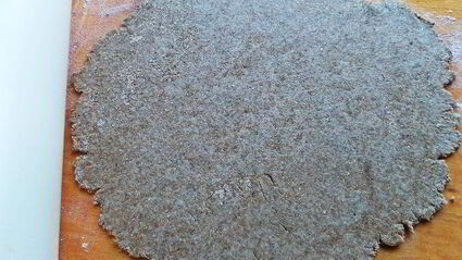 ржаное пирожное постное