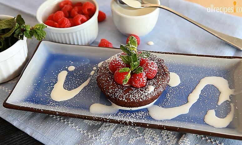 Рецепт шоколадные пирожные фондан