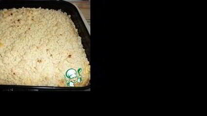 штрейзельные пирожные с творожно-пудинговой начинкой