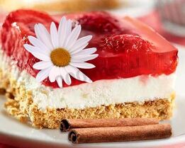 Сливочное пирожное