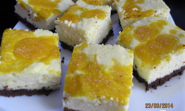 Рецепт творожное пирожное