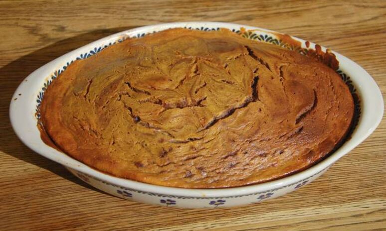 Рецепт тыквенно-шоколадный брауни